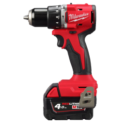 Milwaukee M18 BLPDRC-402C Perceuse à Percussion 18V Brushless 2x4Ah (4933492822)