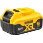 Dewalt DCB184-XJ Batterie 18V 5.0Ah XR Li-ion avec témoin de charge LED