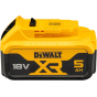 Dewalt DCB184-XJ Batterie 18V 5.0Ah XR Li-ion avec témoin de charge LED