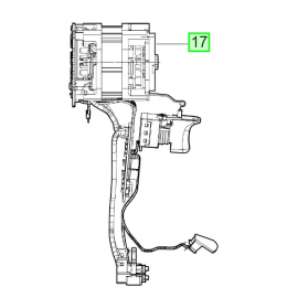 AEG Interrupteur de Perceuse, Visseuse BSB18BL (4931466476)