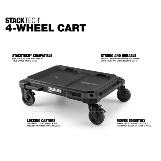 Toughbuilt Chariot à 4 roues StackTech TB-B1-T-10