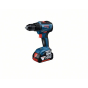 Bosch GSR 18V-55 Perceuse, visseuse 18V 2x4.0Ah avec coffret de transport I-Case (0615990M1U)