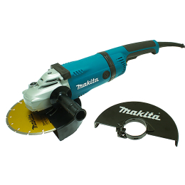 Makita GA9030KDX2 Meuleuse d'angle ø230mm 2400W avec coffret et disque diamants