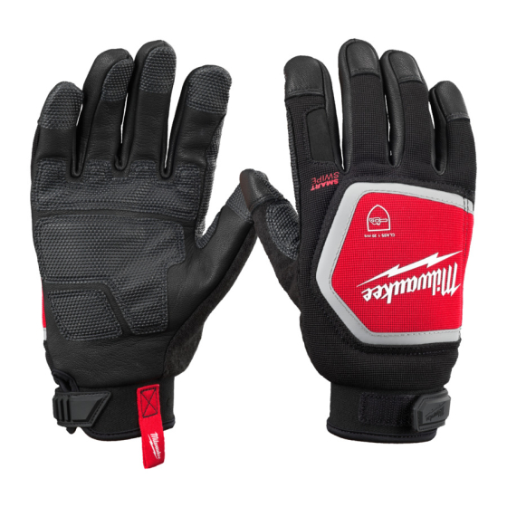 Milwaukee Gants de tronçonnage & élagage (M/L/XL/XXL)