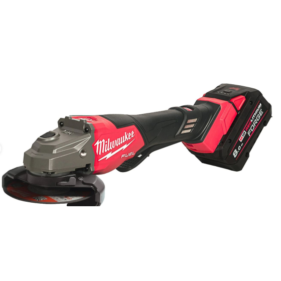 Milwaukee M18 FHSAGO125VXPDB2-802X Meuleuse sans fil ø125mm Fuel 18V 2x8Ah FORGE (4933493420)