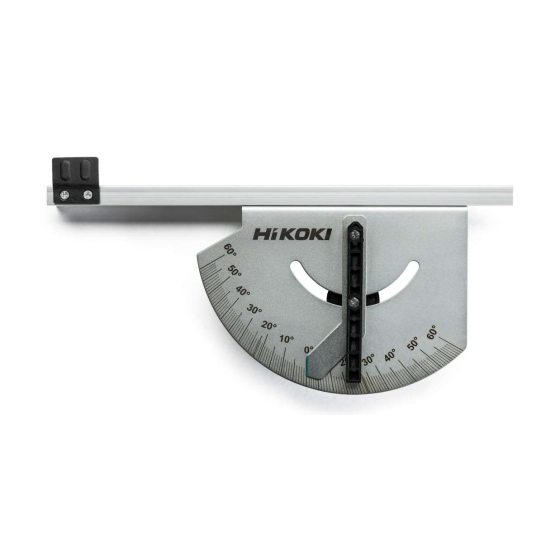 Hikoki Guide d'angle pour rail de guidage (379264)