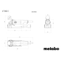 Metabo LF 850 S Fraiseuse à bois avec coffret Metabox 145 (601049500)