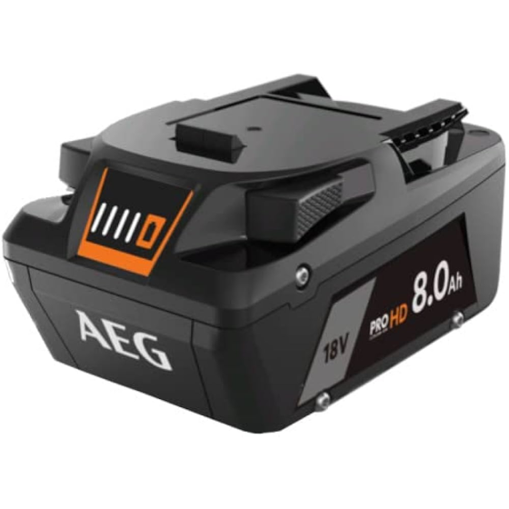 AEG L1880SHD Batterie 18V 8.0Ah HD Pro Lithium-Ion (4935480049)