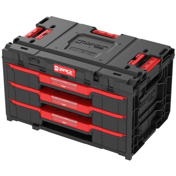 Qbrick Coffret à outils 3 tiroirs System ONE 2.0 (SKRQONED3CZAPG003)