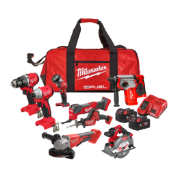 Milwaukee M18 FPP8H-504B Pack de 8 machines 18V Brushless  Powerpack (4933500111)