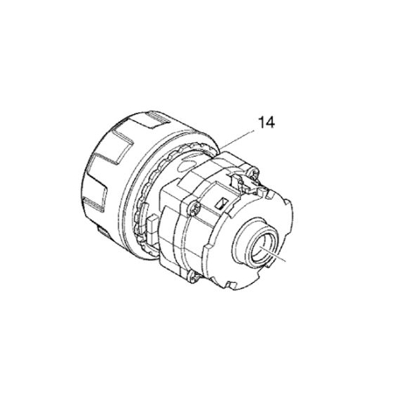 Makita 126188-9 Pignon Complet BDF459, DDF459