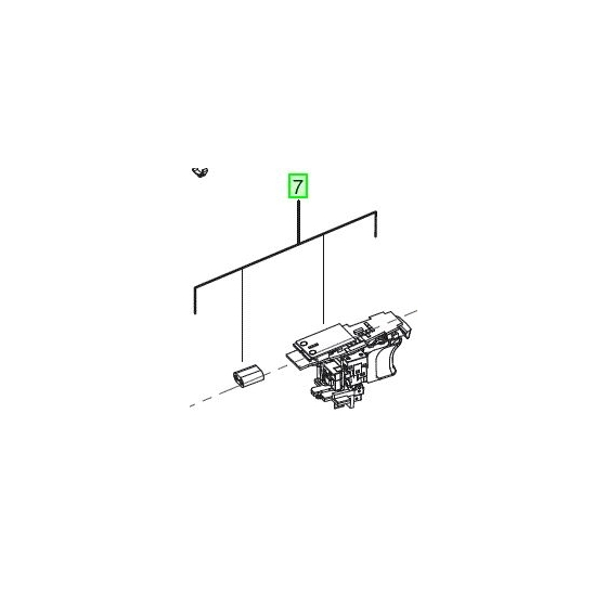 AEG 4931446104 Interrupteur de Perceuse, Visseuse BBS12C2 et BBS12C2LI