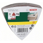 Bosch Pack de 25 Abrasifs Delta 93x93mm (2607019500)